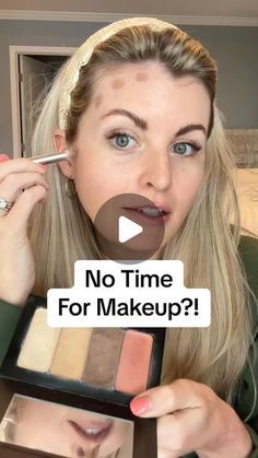 Chelsea Bare on Instagram: "My makeup routine went from 20 minutes to 3-5 depending on if I’m doing eyeshadow! I love how fast and easy this makeup is! I also love that its all in one place and I dont have to dig through a makeup bag to find what I need. Comment “match” if you’re ready to try it out! #seint #seintbeauty #seintartist #seintmakeup #easymakeup #seintofficial #makeup #creammakeup #makeupartist #beauty #mommakeup #seintmakeupartist #seintbeautyartist #iiidfoundation #highlightandcontour #momlife #busymom #makeupover #makeuptutorial #simplemakeup #hac #quickmakeup #contour #over #mua #minutemakeup #fastmakeup #makeovermonday #onecompactmakeup #makeuplooks" Easy Makeup Tutorial Over 40, How To Make Makeup Look Natural, How To Put On Makeup Over 40, Easiest Makeup Tutorial, 2024 Makeup Tutorial, Easy Wedding Makeup Diy, Makeup How To, Self Makeup Tutorial