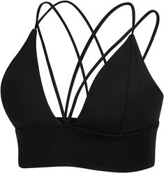 Stylish Bra, Strappy Bra, Outfit Styles, Strappy Sports Bras, Yoga Top, Padded Sports Bra, Workout Running, Yoga Bra