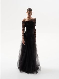 Pretty Prom Dresses, Grad Dresses, Long Black Dress, Long Black, Elegant Outfit