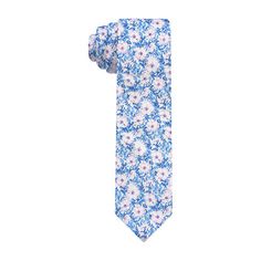 The J. Ferrar floral tie is designed for the fashion conscious guy. Made of the finest cotton blend to give you a seasonal look. Can be dressed up with a jacket or down without. Measurements: 58 Length/Inches, 3 Width/InchesBase Material: 100% PolyesterFabric Description: WovenLining Material: PolyesterCare: Dry Clean OnlyTie Width: Narrow Width TieCountry of Origin: Imported Spring Business Cotton Suit And Tie Accessories, Formal Cotton Ties With Floral Print, Spring White Cotton Suit And Tie Accessories, Cotton Standard Tie For Summer, Classic Floral Print Ties For Summer, Classic Floral Print Summer Tie, Classic Floral Print Suit And Tie Accessories For Spring, Classic Floral Suit And Tie Accessories For Spring, White Ties Neckwear For Spring