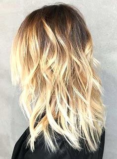 Dark Roots Blonde Hair Balayage, Icy Blonde Balayage, Balayage Hair Blonde Long, Blonde With Dark Roots, Dyed Blonde Hair, Dark Roots Blonde Hair, Balayage Hair Dark, Hairstyles For Medium Length Hair Easy