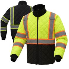 Safety Jacket, Plaid Shirt Outfits, Warm Jackets, Reflective Jacket, Garment Manufacturing, Black Cartoon Characters, Safety Clothing, Work Gear, Body Warmer