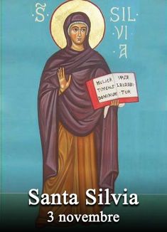 an icon with the words santa sivia 3 november