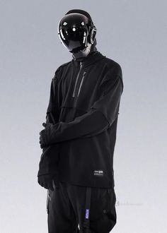 Techwear Waffle Shirts Sweaters - WHYWORKS® - X Techwear Sweater, Oc Concept, Sci Fi Aesthetic