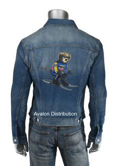 Home FAQ Policies About Us Contact Us   Polo Ralph Lauren Alpine Ski Bear Denim Trucker Jacket                                                      Description Brand: Polo Ralph Lauren Style: Ski Bear Denim Trucker Jacket Size: Assorted Color: Blue Material: 82% Cotton/18% Lyocell Condition: New with Tags Terms & Conditions Payment must be received within 4 days of purchase. After the 4th day, the item will be relisted and we can no longer guarantee its availability. We reserve the right to canc Alpine Racing, Alpine Ski, Ralph Lauren Rugby, Gown Skirt, Denim Trucker Jacket, Tactical Clothing, Ralph Lauren Black Label, Ralph Lauren Style, Polo Bear