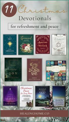 Looking for the perfect way to keep Christ at the center of your Christmas season? Explore this curated list of meaningful Christmas devotionals for moms, families, and anyone seeking to reflect on the true reason for the season. From daily reflections to family-friendly options, these devotionals will bring peace and joy to your holidays. 🎄✝️ #ChristmasDevotionals #ChristCenteredChristmas #FaithAndFamily #HealingHome Christmas Devotionals, Christmas Devotional, Christ Centered Christmas, Daily Reflections, Family Worship, Advent Season, Peace And Joy, Meaning Of Christmas