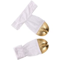 Add polish to your mythical unicorn ensemble with these Unicorn Costume Back Hooves in Gold! The easy-to-wear shoe covers fit and secure around ankles with hook-and-loop fasteners and an elastic strap that loops under your shoe. Worn with heels, boots, or flats, this simple one-size-fits-most costume accessory is sure to elevate any Halloween or playtime look! Mythical Unicorn, Human Finger, Unicorn Accessories, Tree Root, Unicorn Makeup, Unicorn Costume, Hook And Loop Fasteners, White Unicorn, Unicorn Horn