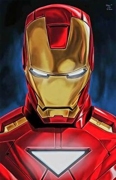 an iron man is shown in this image