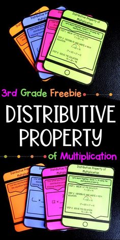 the 3rd grade freebie distributive property of multiplication