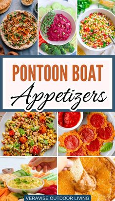 Pontoon Boat Appetizers Easy Heavy Appetizers, Boating Food Ideas Summer, Boat Appetizers, Bacon Cheese Quiche, Corn Relish Dip, Dip With Veggies, Boat Recipes, Easy Corn Salsa