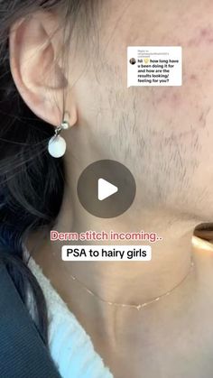 Dr Aamna Adel on Instagram: "As a fellow hairy girl this is what WORKS to reduce hair growth 🪒

P.s there’s nothing wrong with facial hair but if it bothers you then this is what you can do for it 🤍🫶🏼

What’s your favourite method of hair removal? Lmk 👇🏽 

#dermatologist #hairy #hair #hairremoval #laser #laserhairremoval #waxing #shaving" Reduce Hair Growth, Laser Hair Removal, Embroidery And Stitching, Facial Hair, What You Can Do, Hair Removal, P S, Hair Growth, Shaving