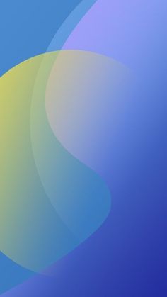 an abstract blue and yellow background with curved lines