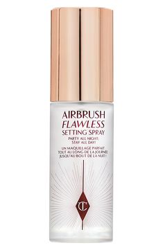 Charlotte Tilbury Airbrush Flawless Makeup Setting Spray | Nordstrom Mini Charlotte, Charlotte Tilbury Airbrush Flawless, Fixing Spray, Makeup List, Girly Pop, Dream Makeup, Makeup Setting Spray