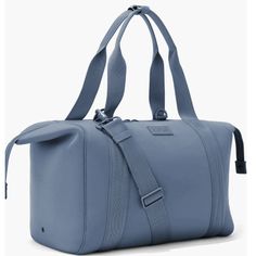 Nwt Dagne Dover Large Landon Caryall Duffle Bag Weekender Limited Edition Ash Blue Brand New With Tags, Never Worn! A Travel-Savvy Duffle Bag Makes A Perfect Companion For Overnight Or Long-Weekend Trips With An Expandable Design To Easily Store And Organize All Your Stuff. Interior Features Include A 16" Padded Laptop Sleeve, A Stretch Key Leash, A Removable Mesh Pouch For Your Tech, A Nylon Shoe/Laundry Bag And Two Side Pockets Perfectly Sized For Water Bottles. Size Info This Bag Meets Most I Blue Weekender Bag With Removable Pouch For Travel, Blue Satchel Travel Bag With Removable Pouch, Blue Large Capacity Travel Bag, Blue Large Capacity Travel Bag For On-the-go, Blue Travel Bag For Daily Use, Large Capacity Blue Travel Bag For On-the-go, Blue Travel Bag With Removable Pouch For Weekend Trips, Functional Blue Satchel Travel Bag, Sporty Blue Tote Shoulder Bag