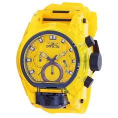 This eye-catching Invicta watch from the Anatomic collection is powered by an accurate Quartz movement, purple, yellow case. Its face is decorated by a yellow, purple , metal dial, and protected by a sturdy Mineral Crystal. A yellow, purple , stainless steel, silicone band completes this timepiece that can resist water for up to 100 m. From its founding in 1837 to the present day, innovative excellence has been at the core of each collection throughout the history of Invicta. Here at Invicta Sto Yellow Chronograph Watch For Formal Occasions, Formal Yellow Chronograph Watch, Formal Yellow Automatic Watch, Modern Yellow Chronograph Watch With Tachymeter, Modern Yellow Chronograph Watch With Subdials, Yellow Chronograph Watch With Tachymeter, Yellow Chronograph Watch With Analog Display, Yellow Chronograph Watch, Yellow Watch With Subdials And Round Dial