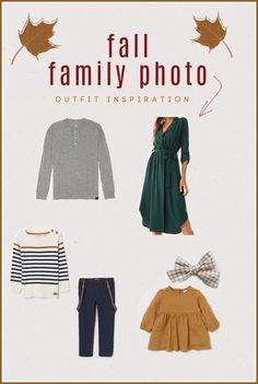 the fall family photo outfit inspiration book