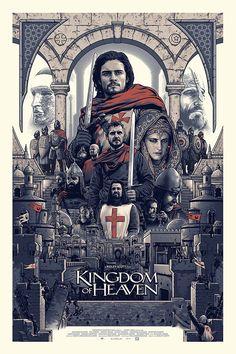 Salahuddin Ayyubi, Heaven Movie, King Baldwin, The Crusades, The Kingdom Of Heaven, Film Posters Art, Best Movie Posters, Film Anime, Ridley Scott