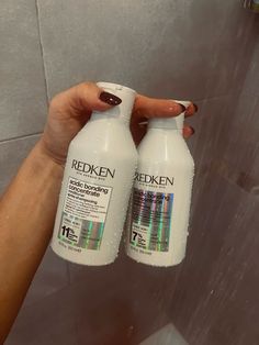 I’ve tried absolutely everything for my damaged, colored hair. This has been a life saver. Don’t know what I’d do without my Redken shampoo and conditioner duo. The acid bonding concentrate does wonders for colored hair. 10/10 would recommend. Redken Aesthetic, Redken Shampoo And Conditioner, Hairstyle Tools, Damaged Hair Repair, Colored Hair