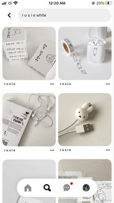 an iphone screen showing the instructions for how to use ear buds and headphones in different ways