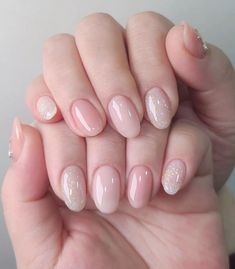 Small Pink Nails, Nude Gel Nail Designs, Acrylic Nail Designs Pink, Pink Nails Simple, Nails Inspo Pink, Simple Pink Nails, Japanese Gel Nails, Simple Nail Art Ideas, Short Pink Nails