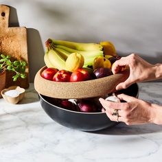 Emile Henry Storage Bowl, French Ceramic, 7 colors, 2 sizes on Food52 Pumpkin Cobbler, Emile Henry, Cheese Wrap, Ceramic Fruit, Cooking Dishes, Ripe Fruit, Fruit Storage, Colored Glassware, Kitchen Food Storage