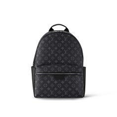 LOUIS VUITTON® - Discovery Backpack Mm - Eclipse Lv Backpack Men, Random Belongings, Mochila Louis Vuitton, Masculine Monogram, Louis Vuitton Mens Bag, Louis Vuitton Taschen, Mens Designer Bag, Lv Backpack, Sac Louis Vuitton