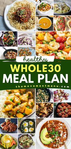 What your Whole30 diet needs! There are two healthy and easy Whole30 meal plans here. Put these simple breakfast, lunch ideas, side dish recipes, and dinner ideas on your meal plan! Shopping list included! Whole 30 Freezer Meal, Whole 30 Recipes Lunch, Simple Whole 30 Recipes, Whole 30 Recipes Breakfast, Breakfast Lunch Ideas, Whole 30 Menu, Meal Plan Shopping List