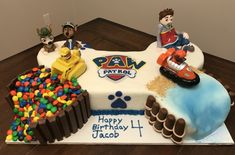 a birthday cake for a paw patrol fan