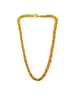 Menjewell Classic & Lustrous Gold Byzantine Interlocked Link Design Brass Chain For Men Rs. 189/- Gold Plated Chain For men,Gold Plated Chain For You, Mens Chains Online,  Buy Mens Chains Online, Buy Designer Mens Chains Online,  Buy Traditional Mens Chains, Buy modern Mens Chains Antique Gold Brass Chain Necklace, Gold Brass Jubilee Chain Bracelet, Classic Gold-tone Brass Chain Necklace, Adjustable Gold-tone Brass Chain Necklace, Luxury Gold-tone Brass Chain Necklace