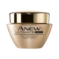 Anew Ultimate Multi-Performance Night Cream Avon Anew Ultimate, Non Comedogenic Oils, Fine Wrinkles, Younger Skin, Anti Aging Ingredients, Anti Aging Moisturizer, Skin Care Solutions