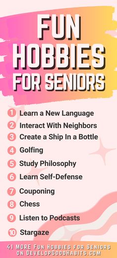 Senior Hobbies | Golden Years | Stay Young At Heart Activities For Seniors, Cognitive Decline, Study Philosophy