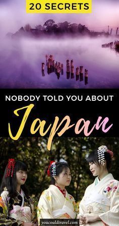 two women in kimonos and the words nobody told you about japan