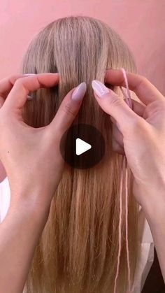 Messy Ponytail Hairstyles, Easy Bun Hairstyles For Long Hair, Easy Bun Hairstyles, Hair Fixing, Beautiful Braided Hair, Hair Upstyles, Long Hair Video, Easy Hair Updos, Hair Techniques