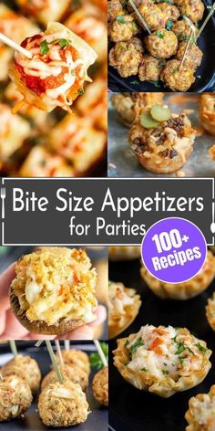 bite size appetizers for parties