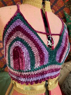 Berry Fairy Top M-XLDD Cup Purple Fairycore Bralette Boho - Etsy