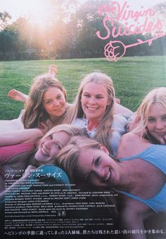 The Virgin Suicides 1999 Sofia Coppola Japanese Mini Poster Chirashi Japan B5 | eBay Sofia Coppola Movies, Kathleen Turner, Septième Art, I Love Cinema, Sofia Coppola, Kirsten Dunst, Japanese Poster, Film Posters