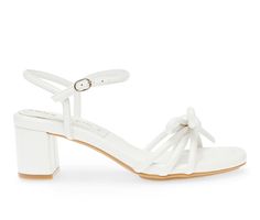 These beautiful bow sandals will instantly transform any outfit and become a style staple. Opt for a city chic look and pair with cropped denim or wear with an elevated maxi for weddings and fun nights all year long. Anne Klein iFlex technology allows for a 180 degree flex with every step. Man made upper, Ankle strap with adjustable buckle closure,2\ block heel, Square toe, iFlex technology provides 90-degree bend for superior comfort and flexibility, Comfort padded insole, Bow detail | Women's Trendy Summer Wedding Sandals, Trendy Spring Wedding Sandals, Trendy Wedding Sandals For Summer, Summer Open Toe Heels With Bow Straps, Summer Block Heels With Bow Straps, Trendy Bow Sandals For Summer, Trendy Summer Sandals With Bow, Summer High Heel Sandals With Bow Straps, Spring High Heel Sandals With Bow Straps