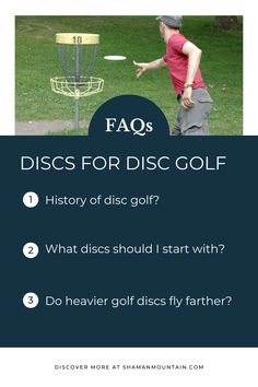 https://shamanmountain.com/best-discs-for-disc-golf/#faqs Golf Set, Golf 1, Something New