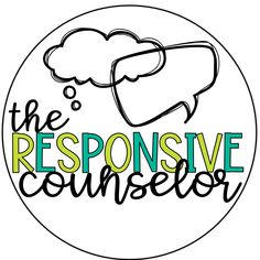 the resonsive commission logo with an image of a speech bubble in green and black