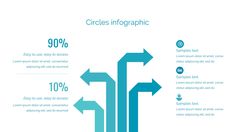 an info graphic with arrows pointing in different directions and the words circles info graphics on it