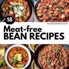 Recipes Using Dried Beans, Dried Bean Recipes Meals, Dried Bean Recipes, Vegetarian Bean Recipes, Vegetarian Beans, Recipes Beans, Canned Beans Recipe, Vegan Bean Recipes