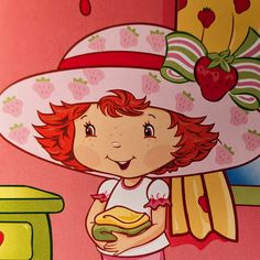 Strawberry Shortcake Icon, Berry Shortcake, Strawberry Shortcake Cartoon, Bunny Poster, Strawberry Shortcake Characters, Vintage Strawberry Shortcake, Little Doodles, Apple Watch Wallpaper, Old Disney