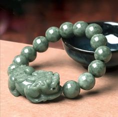 Check out Quality4Less Exotic Natural Jade Lucky Pixiu Bracelet , the latest item I added on eBay! #eBay #eBaySeller Pixiu Bracelet, Green Color Scheme, Green Color Schemes, Jade Bracelet, Natural Jade, Jade Beads, Turquoise Stone, Beautiful Bracelet, Color Scheme