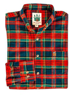 Maple Lake Trail Flannel Shirt - Men's Plaid Shirt For Outdoor Fall Activities, Plaid Shirt For Outdoor Fall Occasions, Outdoor Plaid Shirt For Fall, Classic Fall Button-up Flannel Shirt, Retro Fall Flannel Shirt, Men’s Flannel, Fall Outdoor Flannel Shirt, Relaxed Fit, Rugged Plaid Flannel Shirt, Kiel James Patrick