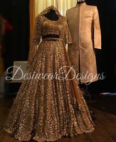 Made to Order/Measurement/Custom Order Lehenga - Color : golden - Fabric : Embroidered Net - Fully flared paneled lehenga - Embroidered  Blouse -  Net Dupatta with Gold Border - Drawstring closure with Tassels - - It can be customize in any design or size  PLEASE NOTE: BUYERS ARE RESPONSIBLE FOR ANY CUSTOMS AND IMPORT TAXES THAT MAY APPLY. This is a made to order product. If you opt for 'Made To Measurement Option', we will provide a measurement template and you can share the measurements likewise. If you want to opt for 'Standard Size', Please refer to the size chart provided in the listing. Shipping: Standard Shipping is done by DHL ecommerce and it mostly takes 2 to 3 weeks to deliver after dispatch. Express Shipping is done by DHL express and it mostly delivers within a week after disp Heavy Semi-stitched Choli For Festivals, Bollywood-style Heavy Lehenga For Festivals, Bollywood Style Heavy Lehenga For Festivals, Heavy Bollywood Lehenga For Festivals, Heavy Gold Lehenga For Reception, Festive Semi-stitched Heavy Lehenga, Heavy Anarkali Style Lehenga For Festivals, Heavy Anarkali Lehenga For Festivals, Heavy Anarkali Dupatta With Traditional Drape