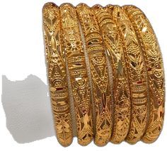 Heavy Gold Bangle For Puja, Gold Bangle For Diwali, Gold Round Bangle For Diwali, Gold Plated Bracelets For Diwali, Gold Plated Bracelets For Puja And Festivals, Gold-plated Gold Bangle With Tilla, Gold-plated Gold Bracelets For Puja, Gold-plated Bracelets For Diwali, Gold Bangle For Puja And Festivals