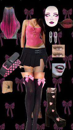 Created by bethrosa612 on Shuffles Rock Band Costumes, Avatar World, Festival Looks, Monster High Dolls, Goth Outfits