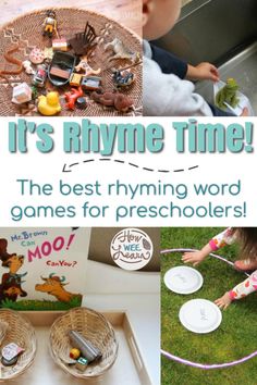 it's rhyme time the best rhyming word games for preschoolers