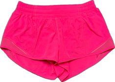 Pink Athleisure Athletic Shorts For Running, Pink Running Athletic Shorts With Built-in Liner, Pink Athletic Shorts With Built-in Liner For Running, Pink Activewear With Built-in Shorts For Running, Pink Go-dry Athleisure Athletic Shorts, Pink Go-dry Athletic Shorts For Athleisure, Pink Go-dry Short Bottoms, Pink Go-dry Bottoms For Training, Pink Go-dry Training Bottoms