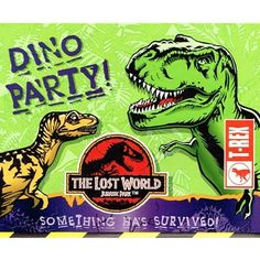 the lost world dinosaur party game